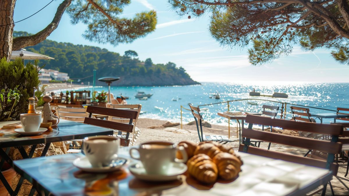 Vista de una acogedora cafetería en Ibiza ideal para dónde desayunar en Ibiza con deliciosos platillos locales