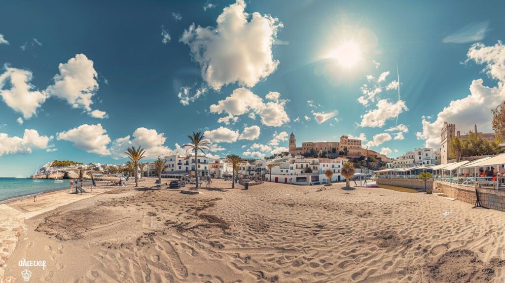 Guía turística mostrando los principales lugares qué ver en Ibiza en un día