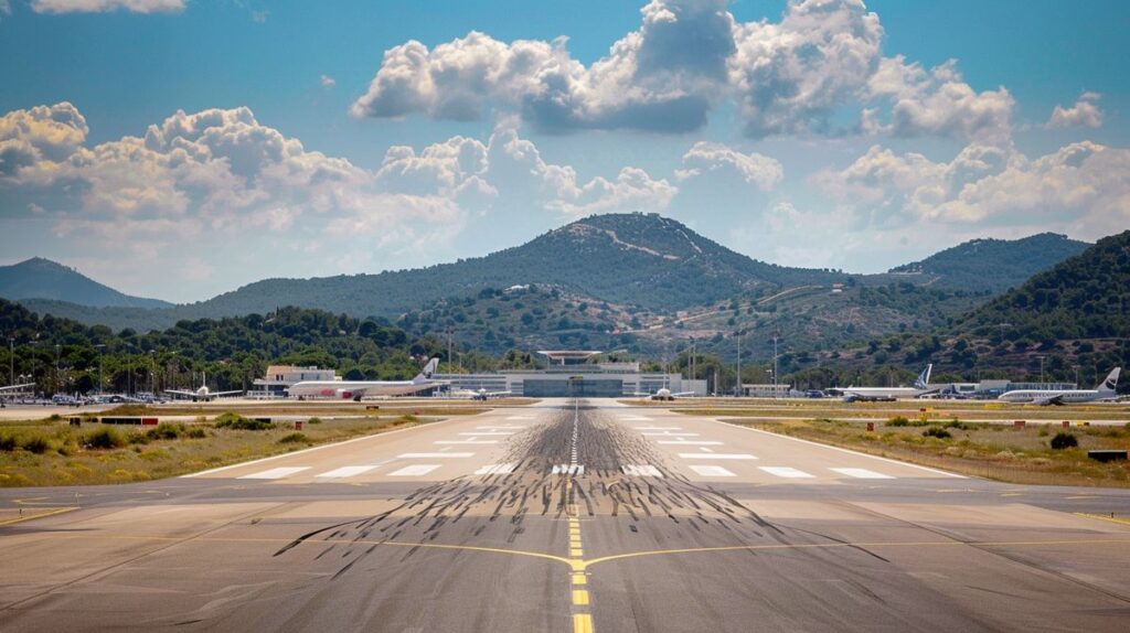 Vista aérea de un complejo industrial con múltiples chimeneas emitiendo humo