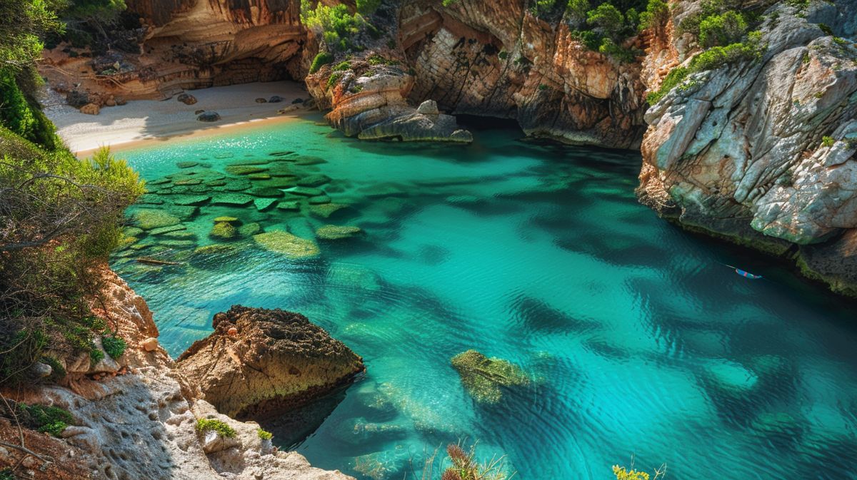 Descubre las mejores calas de Ibiza con aguas cristalinas y arena blanca en un día soleado